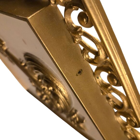 Vintage Ornate Key Design Hollywood Regency Syroco Wall Art Plaque - Picture 5 of 16